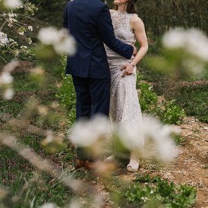 Bryr Clogs - Miranda Peep Toe, High Heel, Cement